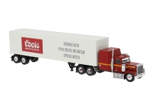 Brekina 85786 - H0 - Chevrolet Bison Koffer-Sattelzug Coors